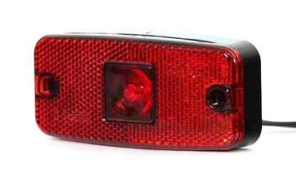 Ліхтар габаритний діодний червоний 12-24 V WAS Ліхтар габаритний діодний червоний 12-24 V WAS