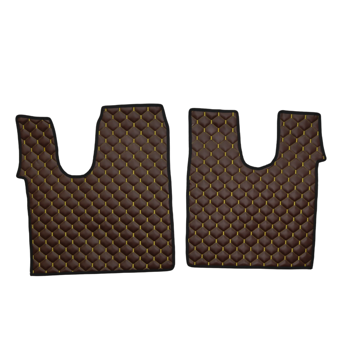 Килимок Екошкіра MAN TGM/TGL/TGS/TGA XL-зі спальником 2007-2020;МКПП,коричневий, Килимок Екошкіра MAN TGM/TGL/TGS/TGA XL-зі спальником 2007-2020;МКПП,коричневий,