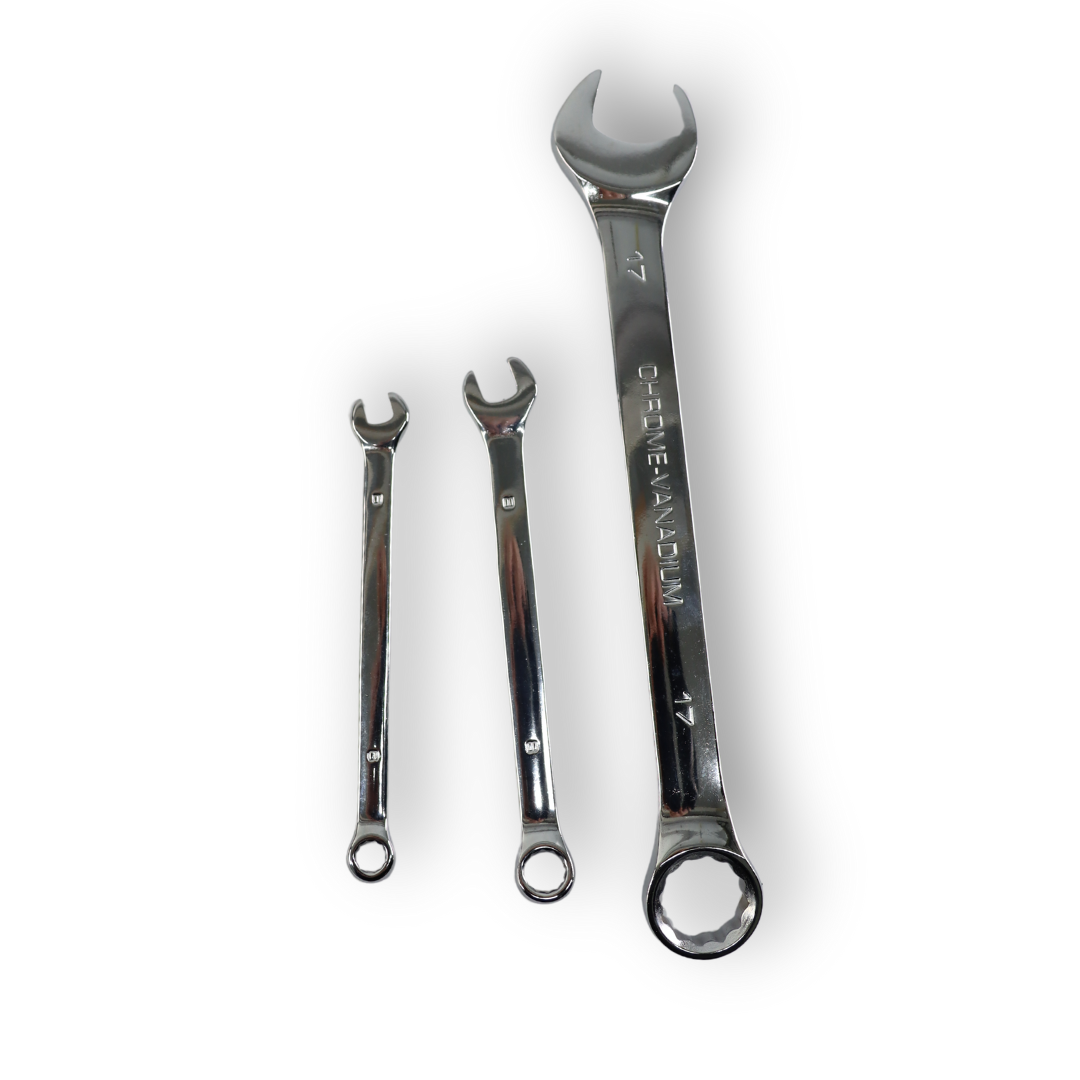 Набір ключів ріжок-накидок 6-17 (6шт.) Набір ключів ріжок-накидок 6-17 (6шт.)