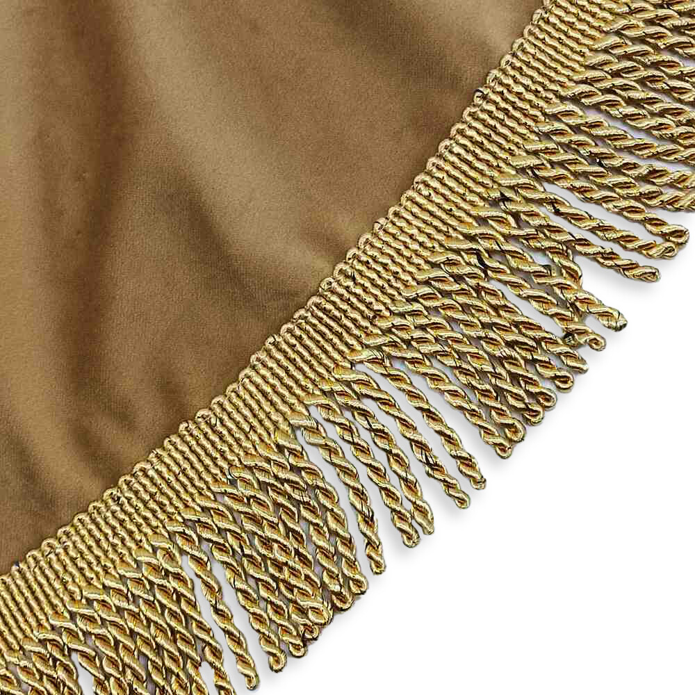 Шторка ВЕЛЮР "Wave" MAGNUM лоб+косинки бежева