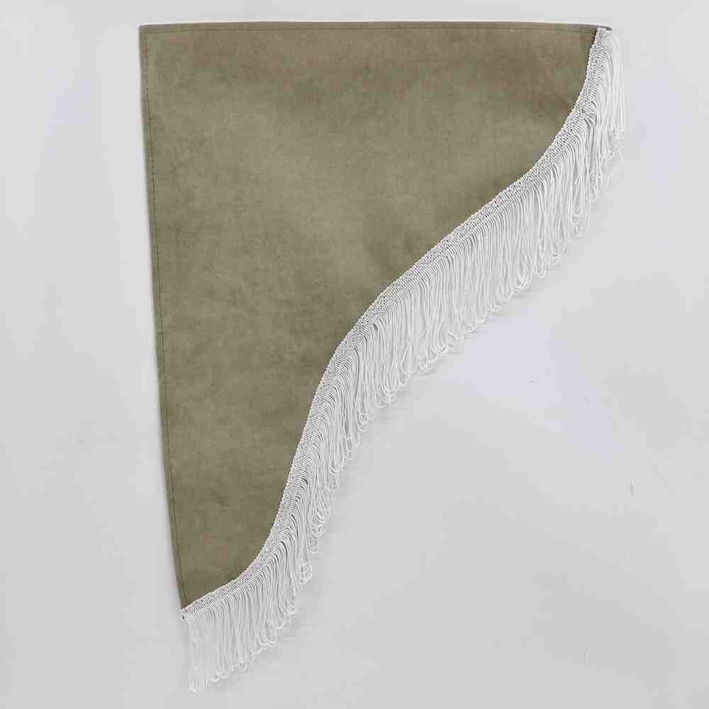 Шторка РОГОЖКА "Holland" лоб + косинки без напису бежева