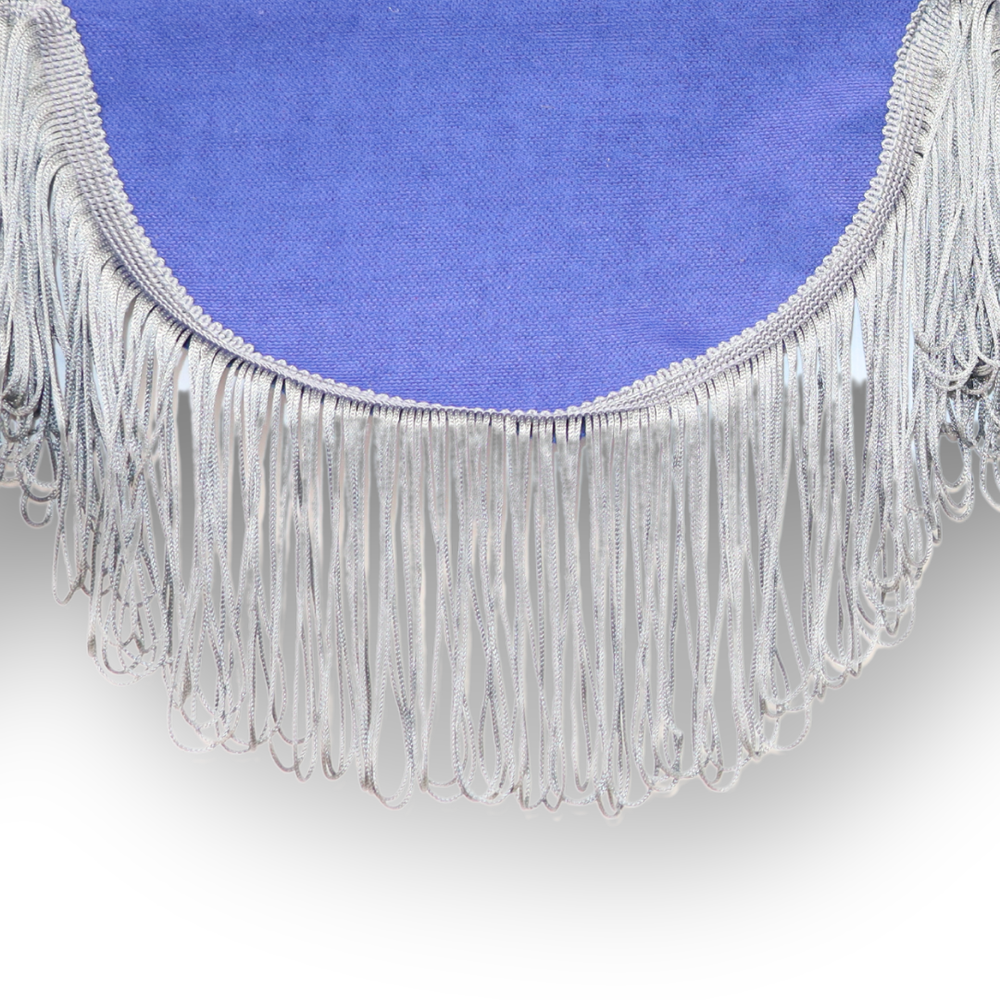 Шторка РОГОЖКА "Holland" лоб синяя Шторка РОГОЖКА "Holland" лоб синяя