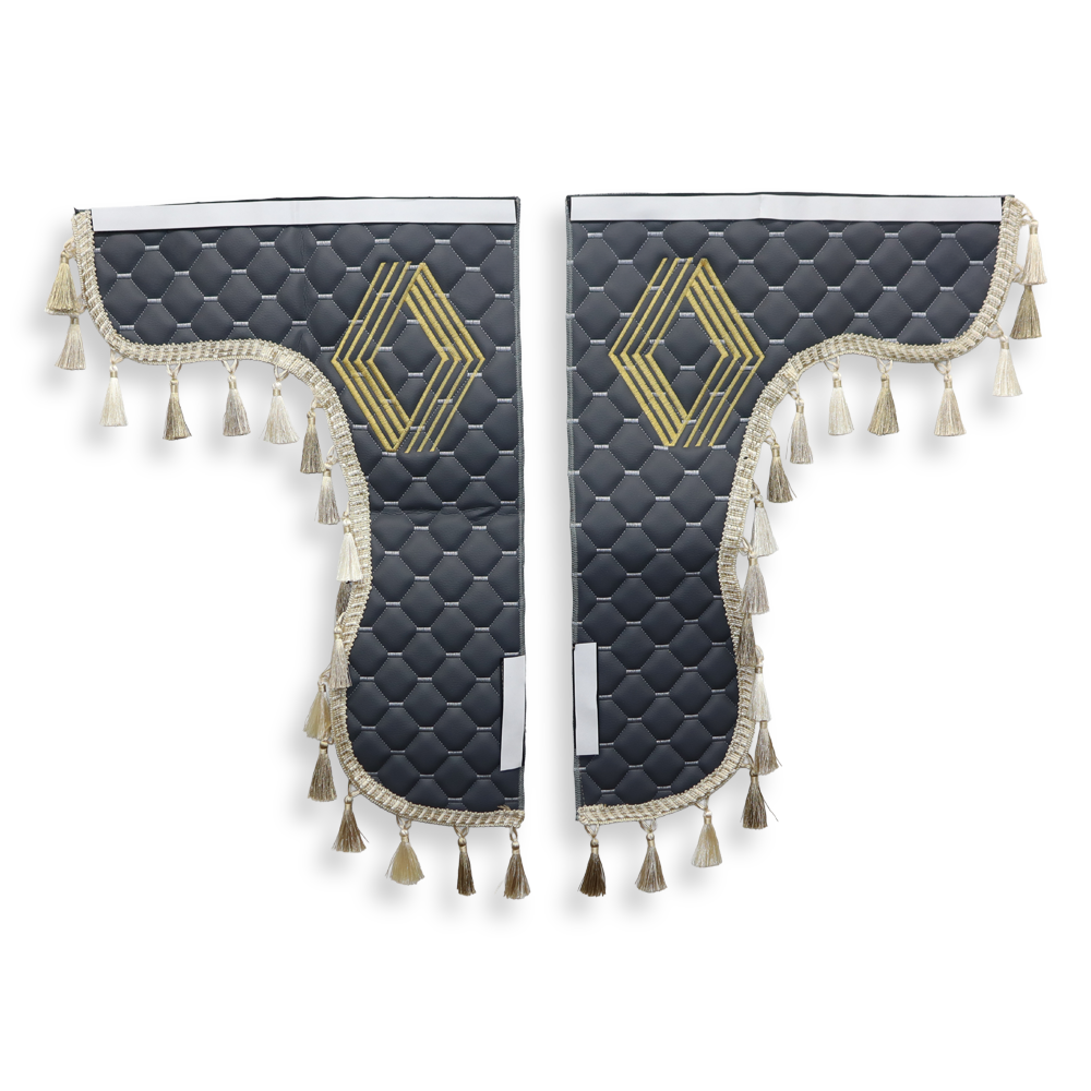 Шторка Экокожа "Pergam" MAGNUM лоб+косынки серый Шторка Экокожа "Pergam" MAGNUM лоб+косынки серый