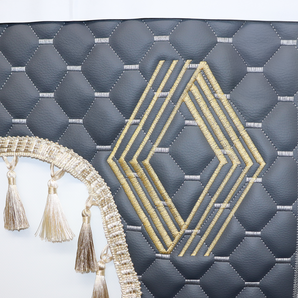 Шторка Экокожа "Pergam" MAGNUM лоб+косынки серый Шторка Экокожа "Pergam" MAGNUM лоб+косынки серый