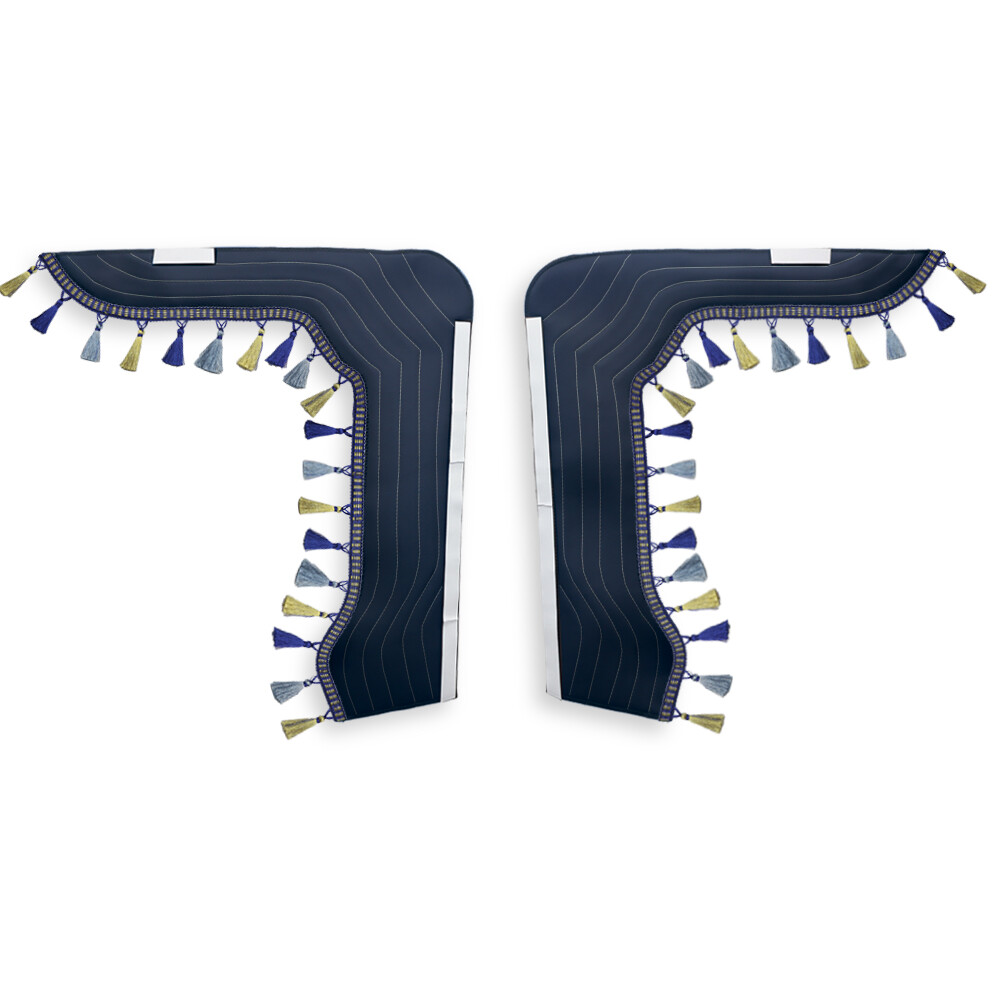 Шторка Екокожа "New Stile" VOLVO лоб+косинки коричнева