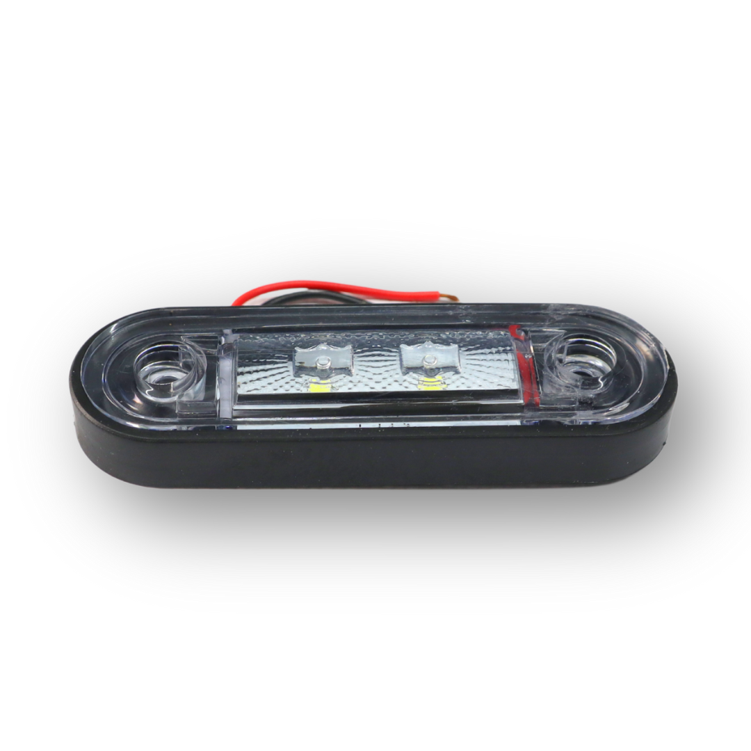 Фонарь габаритный диодный белый, 2 диода Фонарь габаритный диодный белый, 2 диода