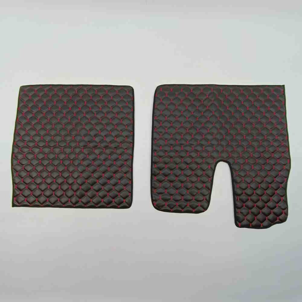 Коврик Экокожа MAN TGA XXL 2000-2011; АКПП,МКПП, черный,