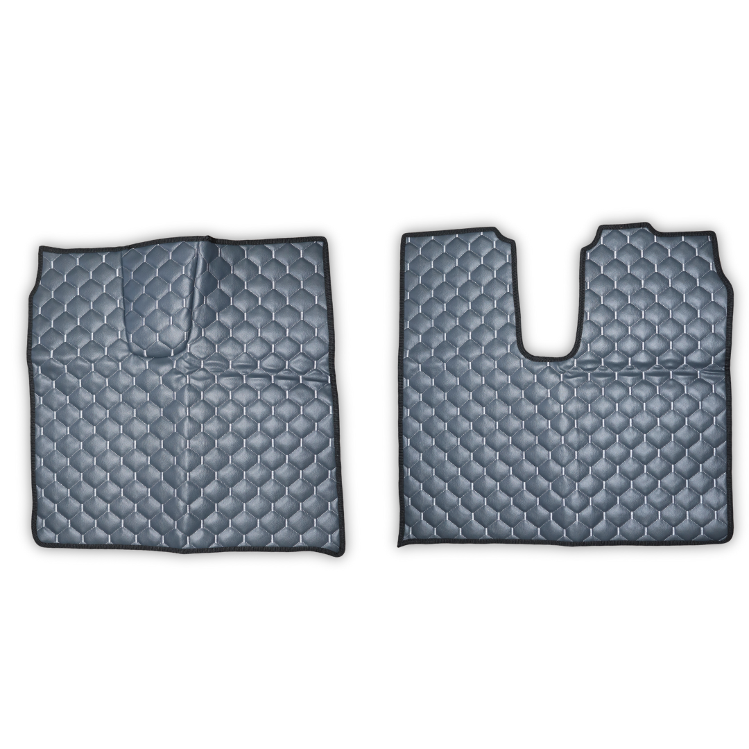 Килимок Екошкіра MAN TGX 2008-2017; 1ящ. Сірий, АСП