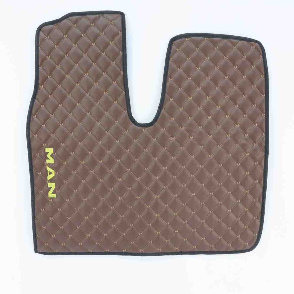 Килимок Екошкіра MAN TGX 2008-2017; 1ящ., Коричневий, АСП
