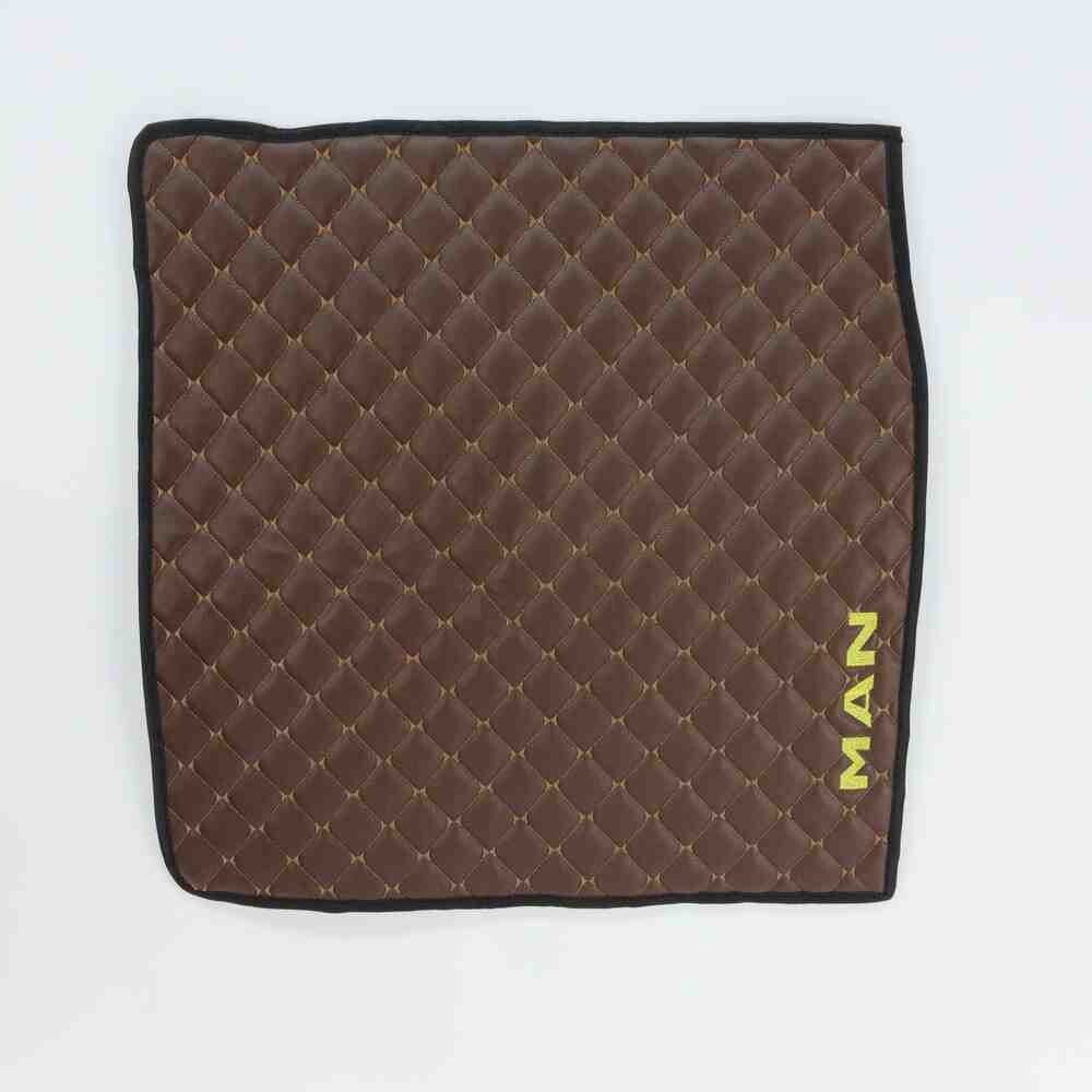 Килимок Екошкіра MAN TGX 2008-2017; 1ящ., Коричневий, АСП