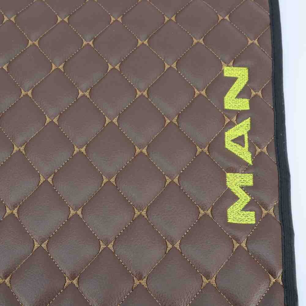 Килимок Екошкіра MAN TGX 2008-2017; 1ящ., Коричневий, АСП