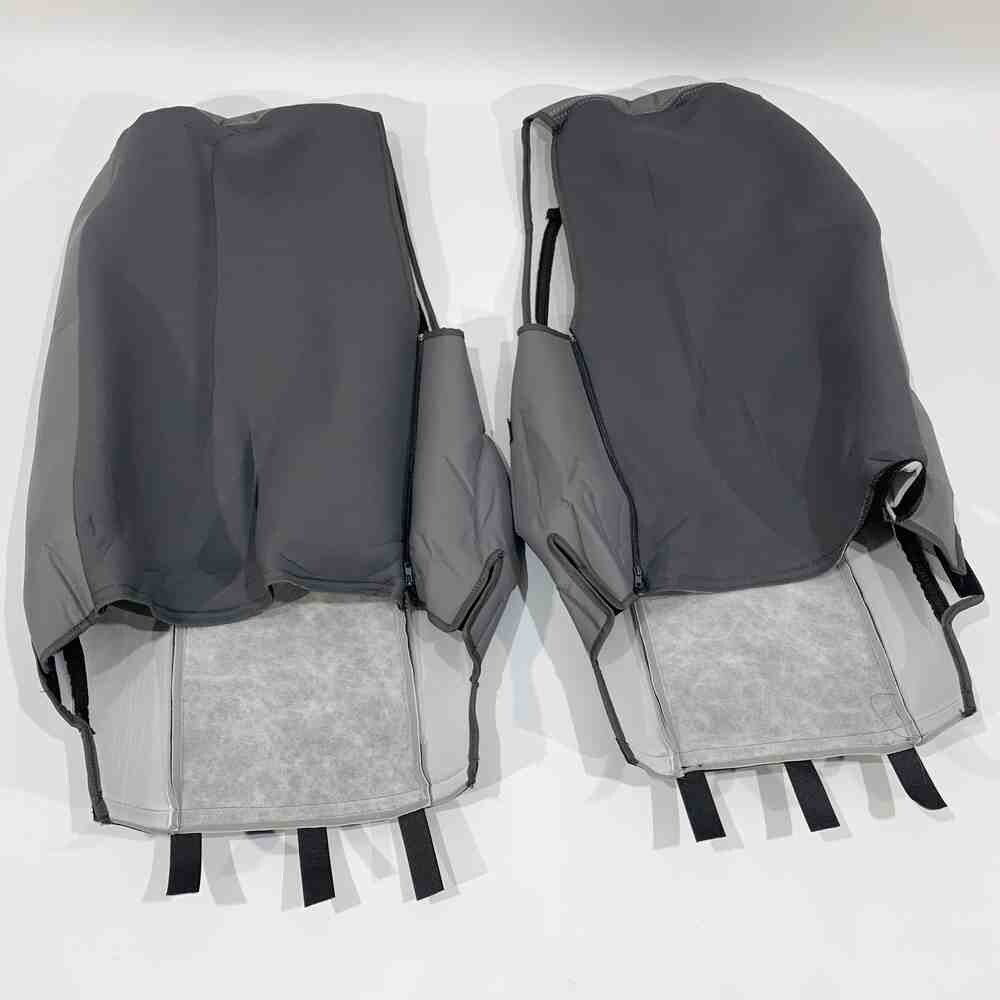 Чохол на сидіння DAF XF105 106 XG CF85 LF (2013-2024) перфор.шкіра сірий Чохол на сидіння DAF XF105 106 XG CF85 LF (2013-2024) перфор.шкіра сірий