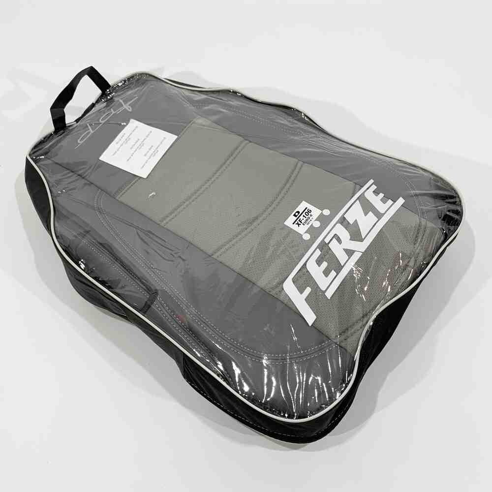 Чохол на сидіння DAF XF105 106 XG CF85 LF (2013-2024) перфор.шкіра сірий Чохол на сидіння DAF XF105 106 XG CF85 LF (2013-2024) перфор.шкіра сірий