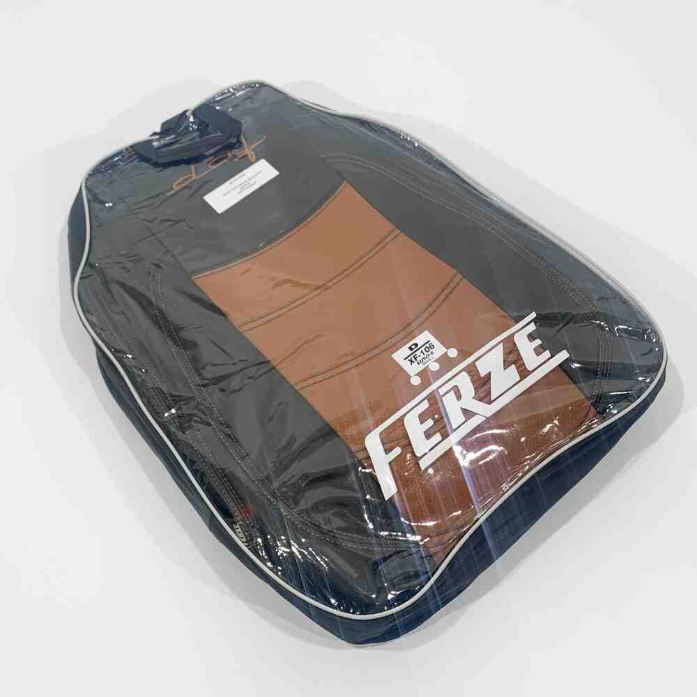 Чохол на сидіння DAF XF105 106 XG CF85 LF (2013-2024) перфор.шкіра коричн. Чохол на сидіння DAF XF105 106 XG CF85 LF (2013-2024) перфор.шкіра коричн.