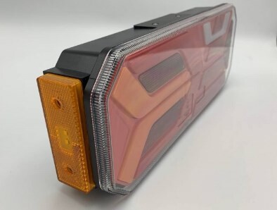 Фонарь задний диодный FERZE 10-30 в. 350*131*60 мм комб. \лев..\