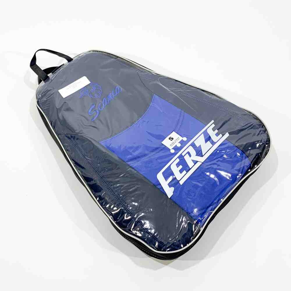 Чохол на сидіння SCANIA R,G,P (2004-2017) водій пілот - пас. пілот перфор.шкіра син. Чохол на сидіння SCANIA R,G,P (2004-2017) водій пілот - пас. пілот перфор.шкіра син.