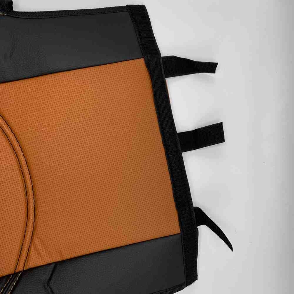 Чохол на сидіння SCANIA R,G,P (2004-2017) водій пілот - пас. пілот перфор.шкіра коричн. Чохол на сидіння SCANIA R,G,P (2004-2017) водій пілот - пас. пілот перфор.шкіра коричн.