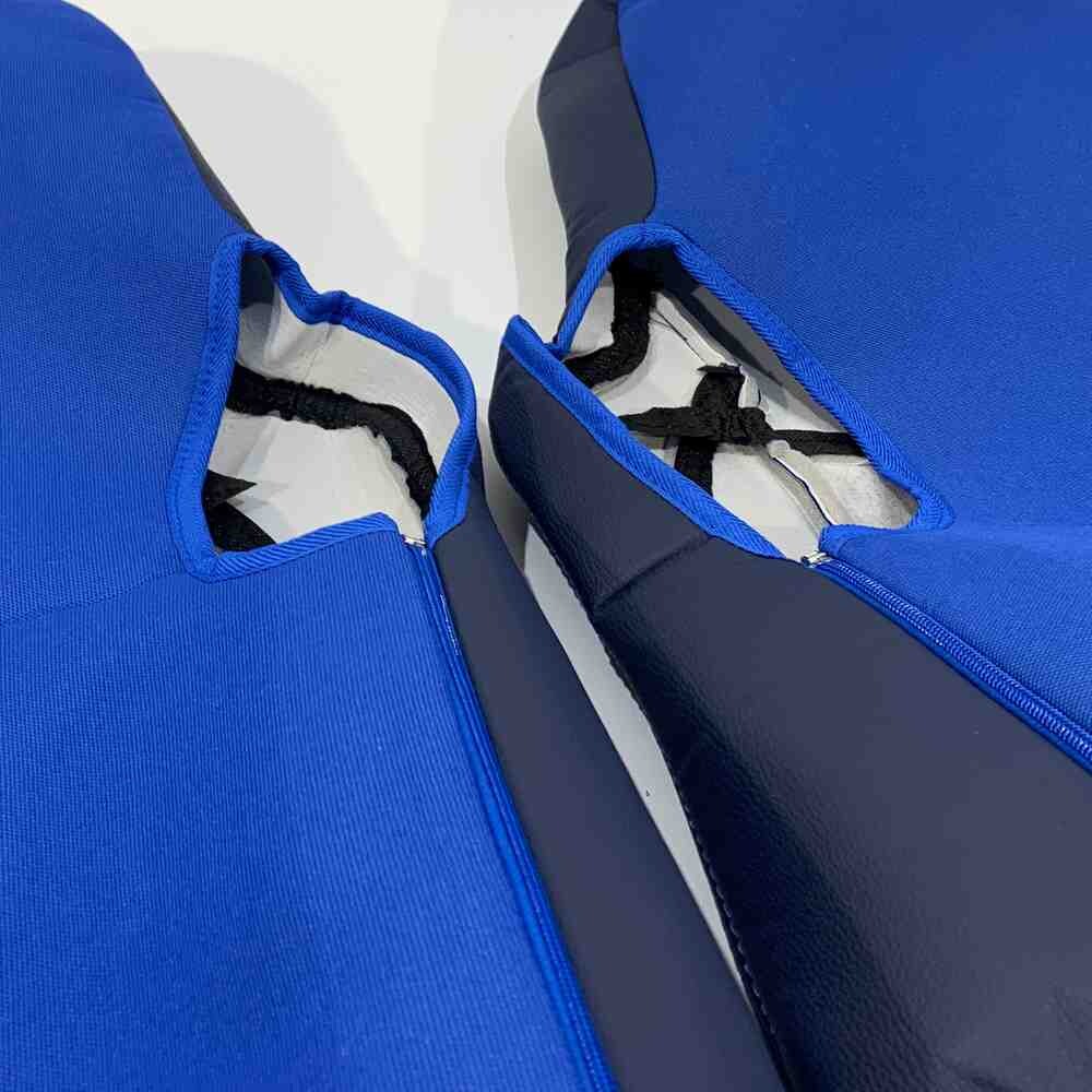 Чохол на сидіння DAF XF95 105 CF85 75 65 LF (2002-2012) перфор.шкіра син.