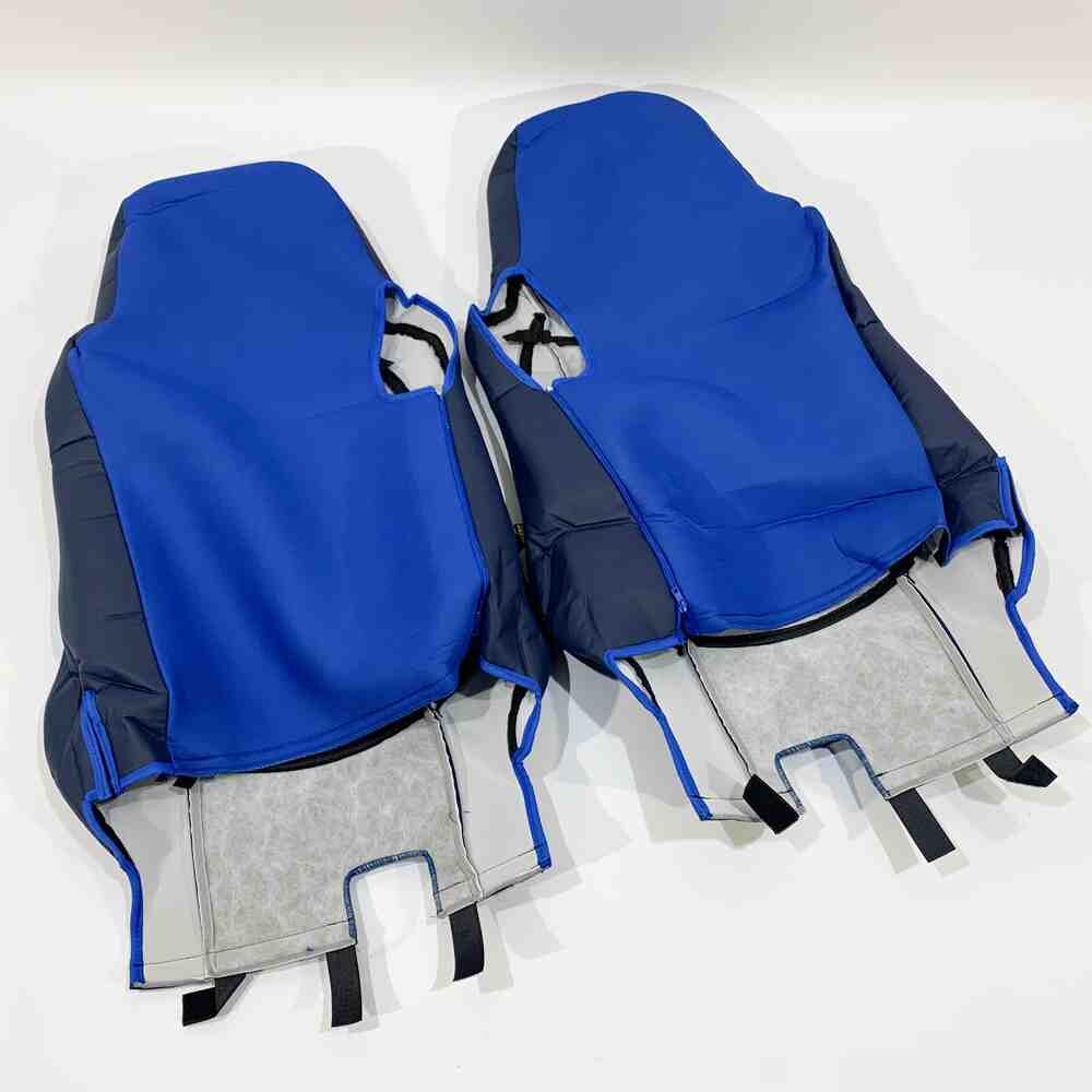 Чохол на сидіння DAF XF95 105 CF85 75 65 LF (2002-2012) перфор.шкіра син.