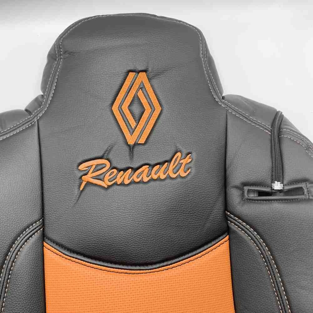 Чохол на сидіння Renault Range T/T-Series (2014-...) перфор.шкіра коричн.