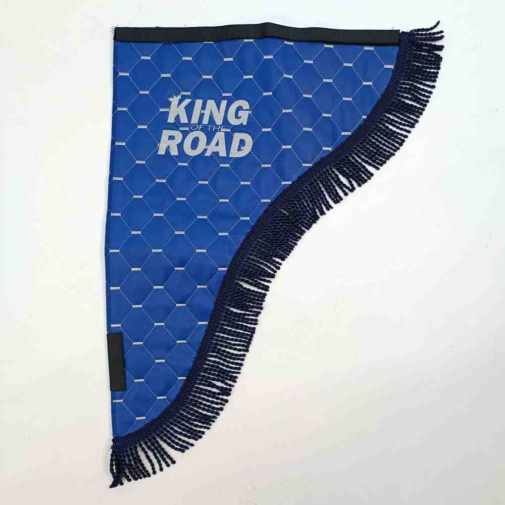 Шторка Экокожа "Wave" KING OF THE ROAD лоб+косынки синяя