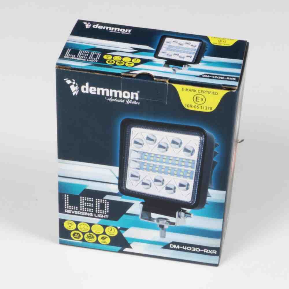 Фара универсальная диодная LED квадрат. 12-24 V \DEMMON\