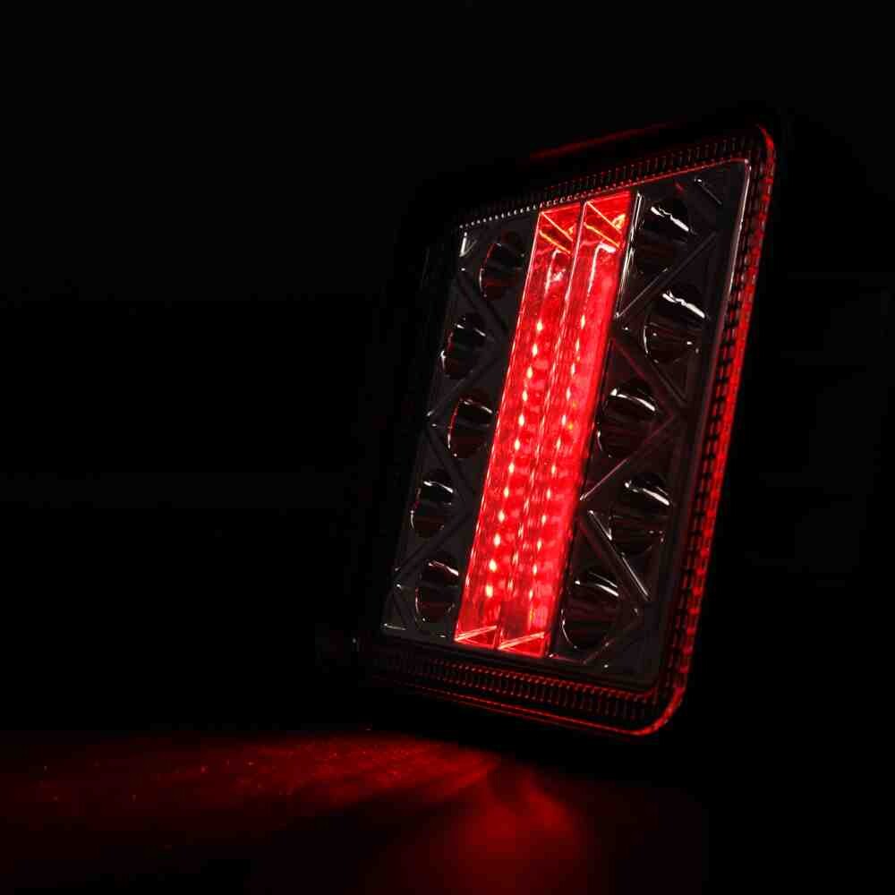 Фара универсальная диодная LED квадрат. 12-24 V \DEMMON\