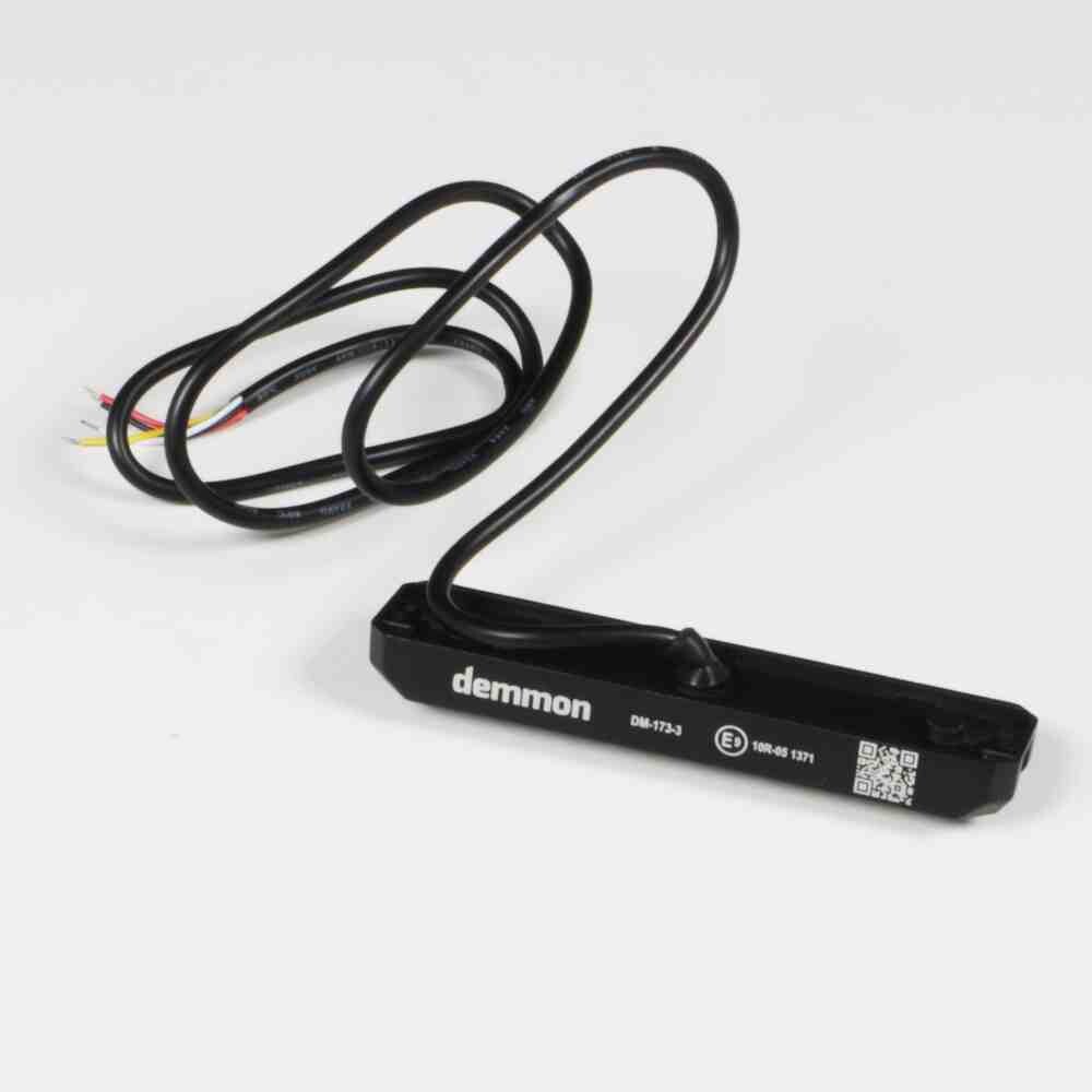 Фонарь декор  стробоскоп желтый \ LED . 12-24 V \DEMMON\(21-режим)