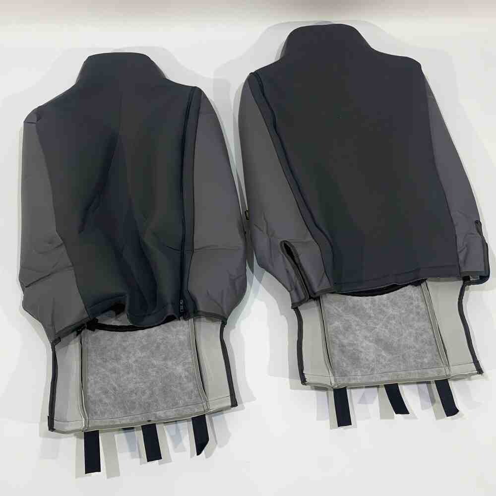 Чехол на сиденья Renault Range T/T-Series (2014-...) перфор.кожа сер. Чехол на сиденья Renault Range T/T-Series (2014-...) перфор.кожа сер.