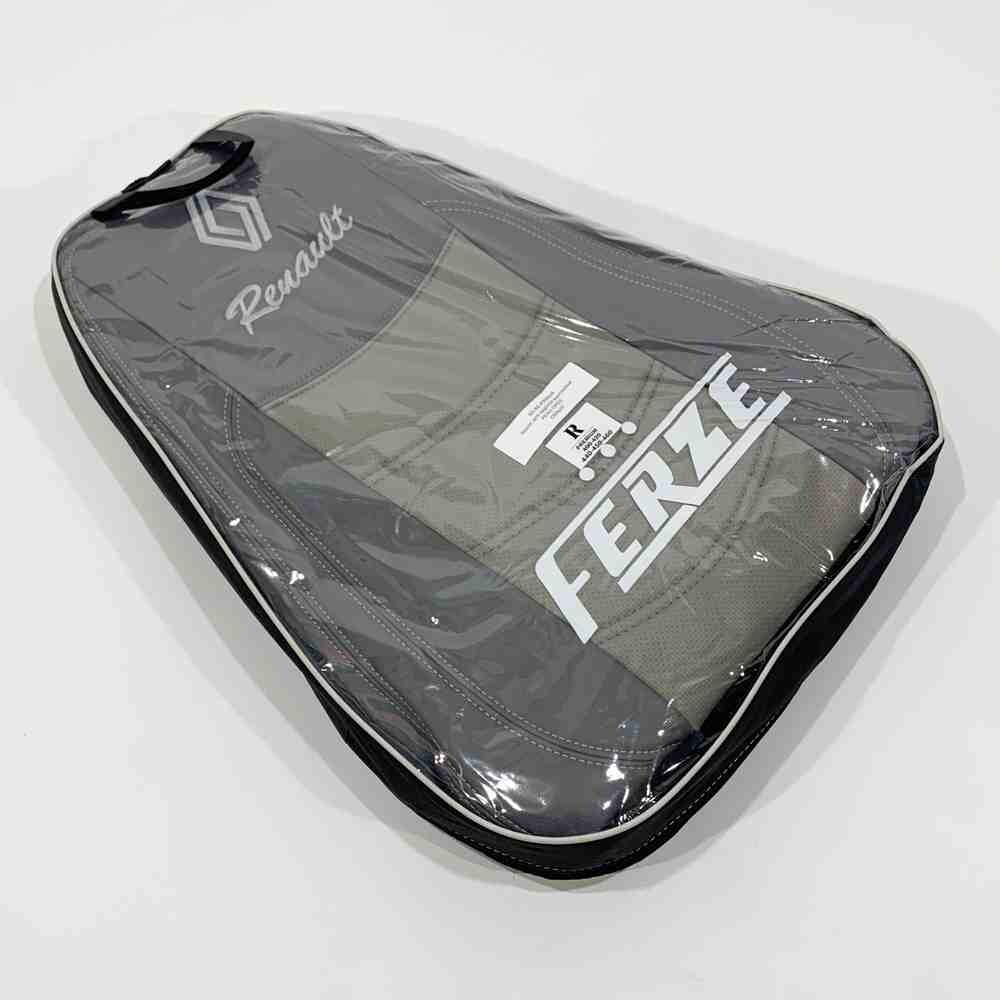 Чохол на сидіння Renault Premium (2005-2013) (пілот) перфор.шкіра сер. Чохол на сидіння Renault Premium (2005-2013) (пілот) перфор.шкіра сер.