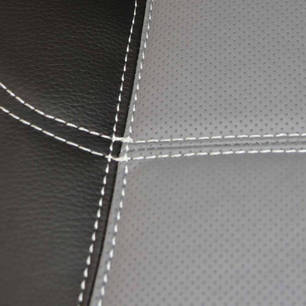 Чехол на сиденья VOLVO FH FM (2002-2013) перфор.кожа сер.