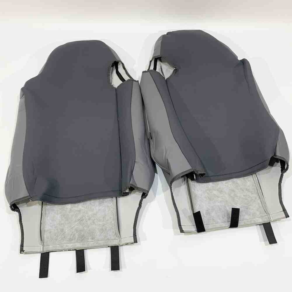 Чохол на сидіння MAN TGX, TGA, TGL, TGM, TGS; (2005-2020) 2 ременя перфор.шкіра сер. Чохол на сидіння MAN TGX, TGA, TGL, TGM, TGS; (2005-2020) 2 ременя перфор.шкіра сер.