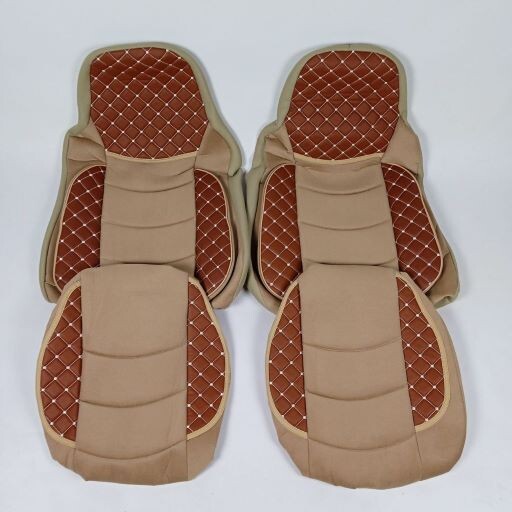 Чехол на сиденья KILIFI DAF XF95 105 CF85 75 65 LF (2002-2012) Коричневый Чехол на сиденья KILIFI DAF XF95 105 CF85 75 65 LF (2002-2012) Коричневый