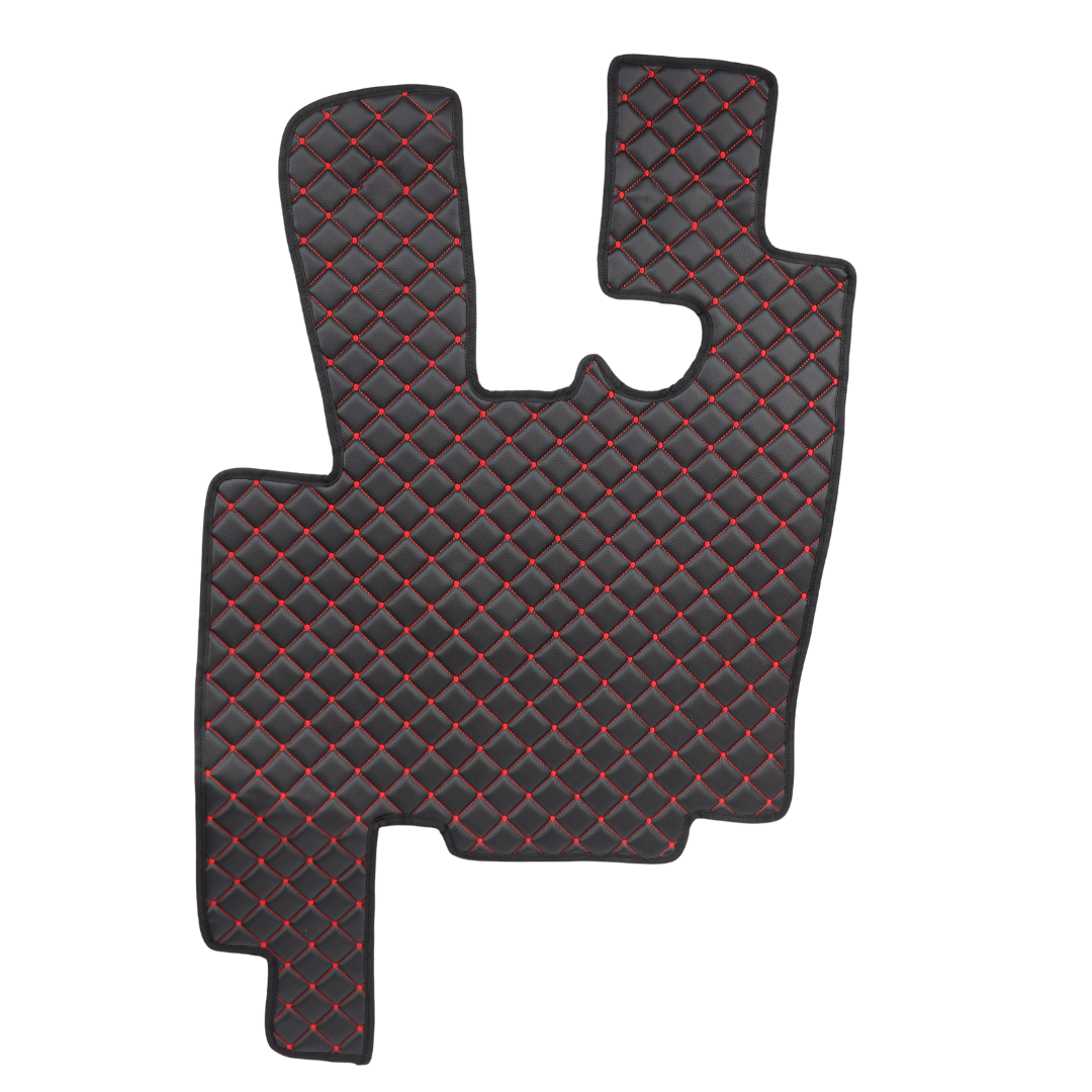 Килимок Екошкіра DAF XF95 1997-2005; АКПП, чорний, АСП