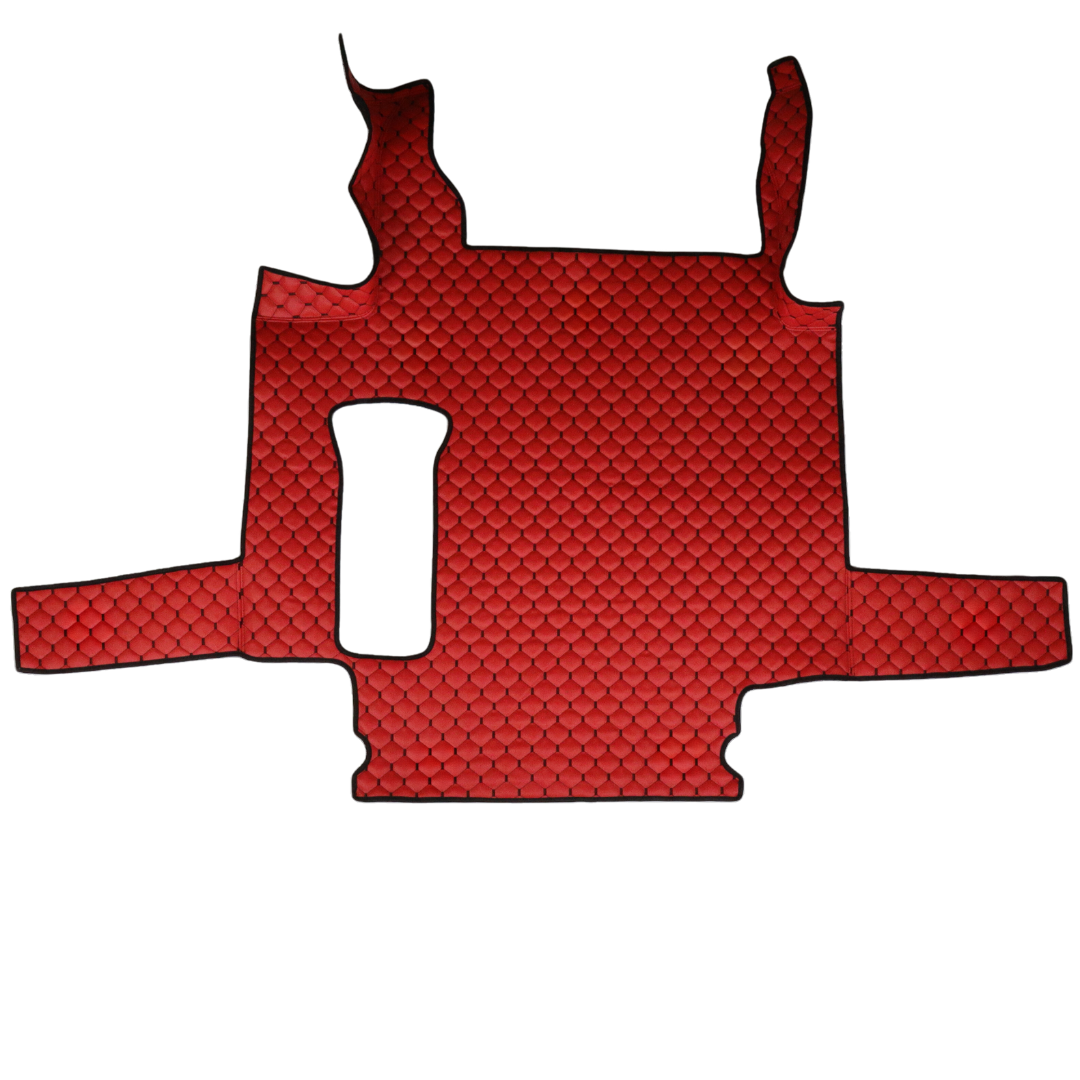 Коврик Экокожа MAN TGX 2008 -2017; 2 ящ.,АКПП,МКПП, КрасныйАСП Коврик Экокожа MAN TGX 2008 -2017; 2 ящ.,АКПП,МКПП, КрасныйАСП