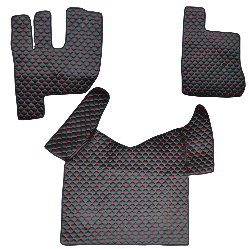 Коврик Экокожа RENAULT T з 2014; АКПП, черный, АСП