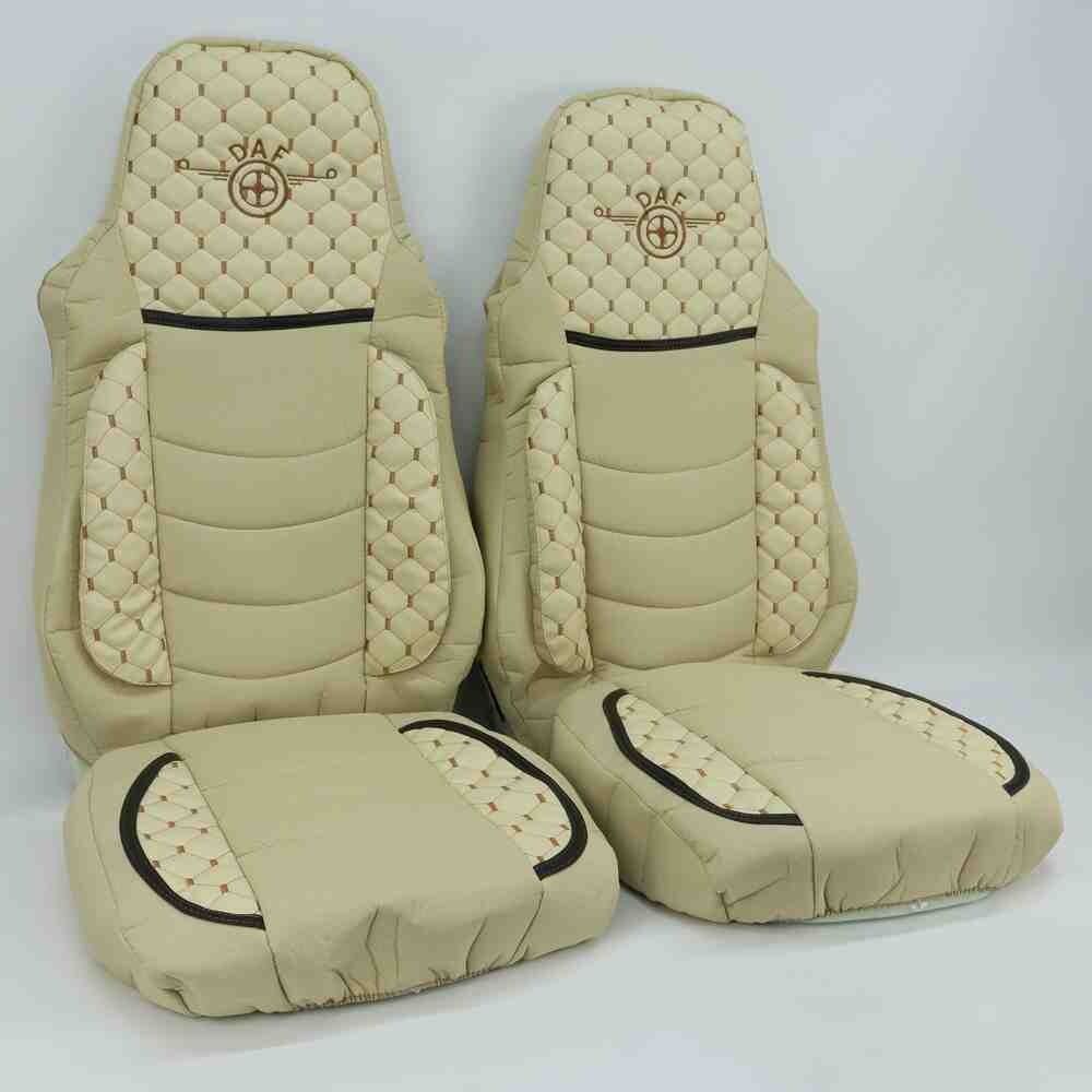 Чехол на сиденья KILIFI DAF XF95 105 CF85 75 65 LF (2002-2012) Бежевый