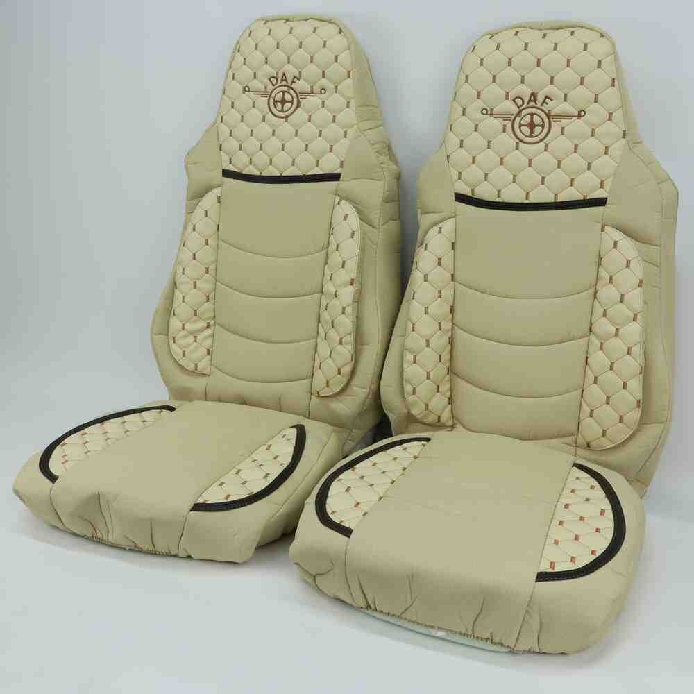 Чехол на сиденья KILIFI DAF XF95 105 CF85 75 65 LF (2002-2012) Бежевый