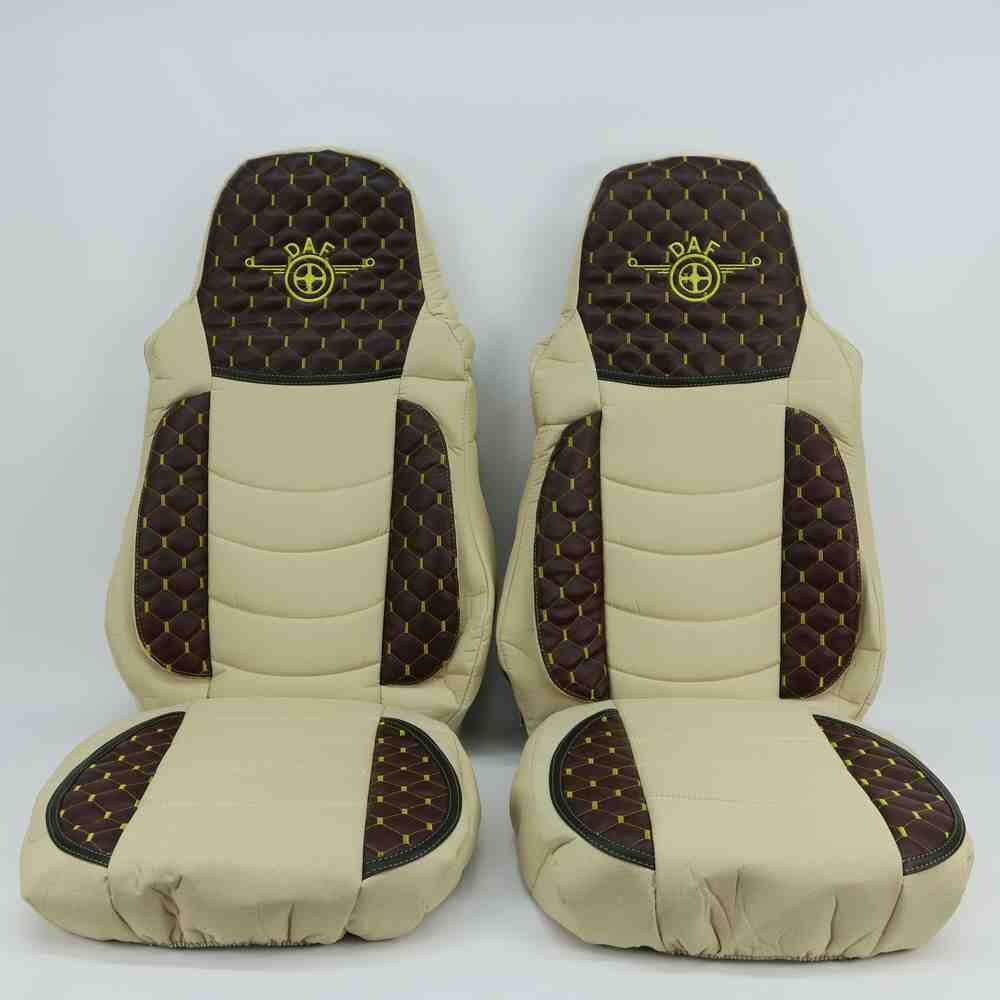 Чохол на сидіння KILIFI DAF XF95 105 CF85 75 65 LF (2002-2012) Коричневий