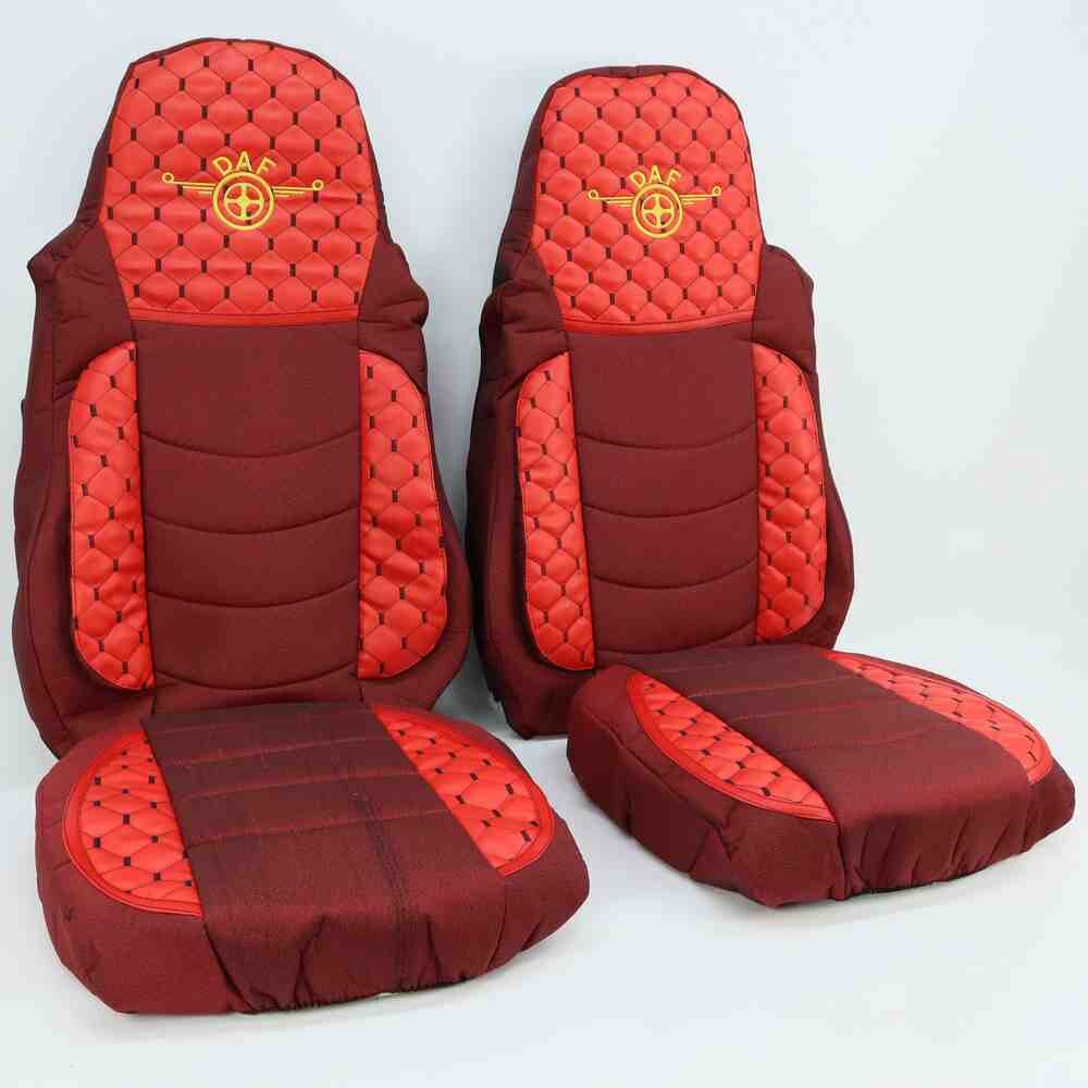 Чохол на сидіння KILIFI DAF XF95 105 CF85 75 65 LF (2002-2012) червоний