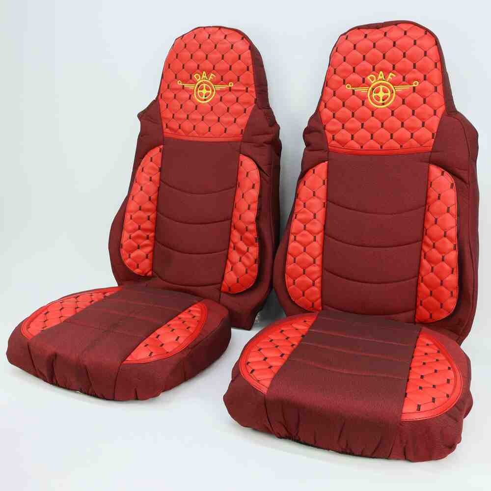 Чохол на сидіння KILIFI DAF XF95 105 CF85 75 65 LF (2002-2012) червоний