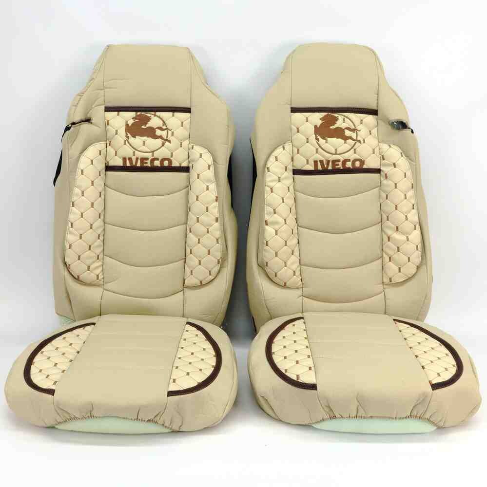 Чехол на сиденья KILIFI Iveco SТ430/460NC/460WC/480 Бежевый