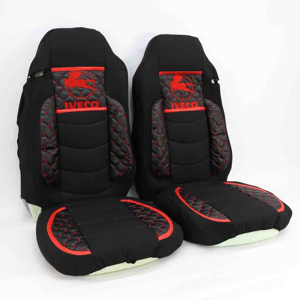 Чехол на сиденья KILIFI Iveco SТ430/460NC/460WC/480; Черный