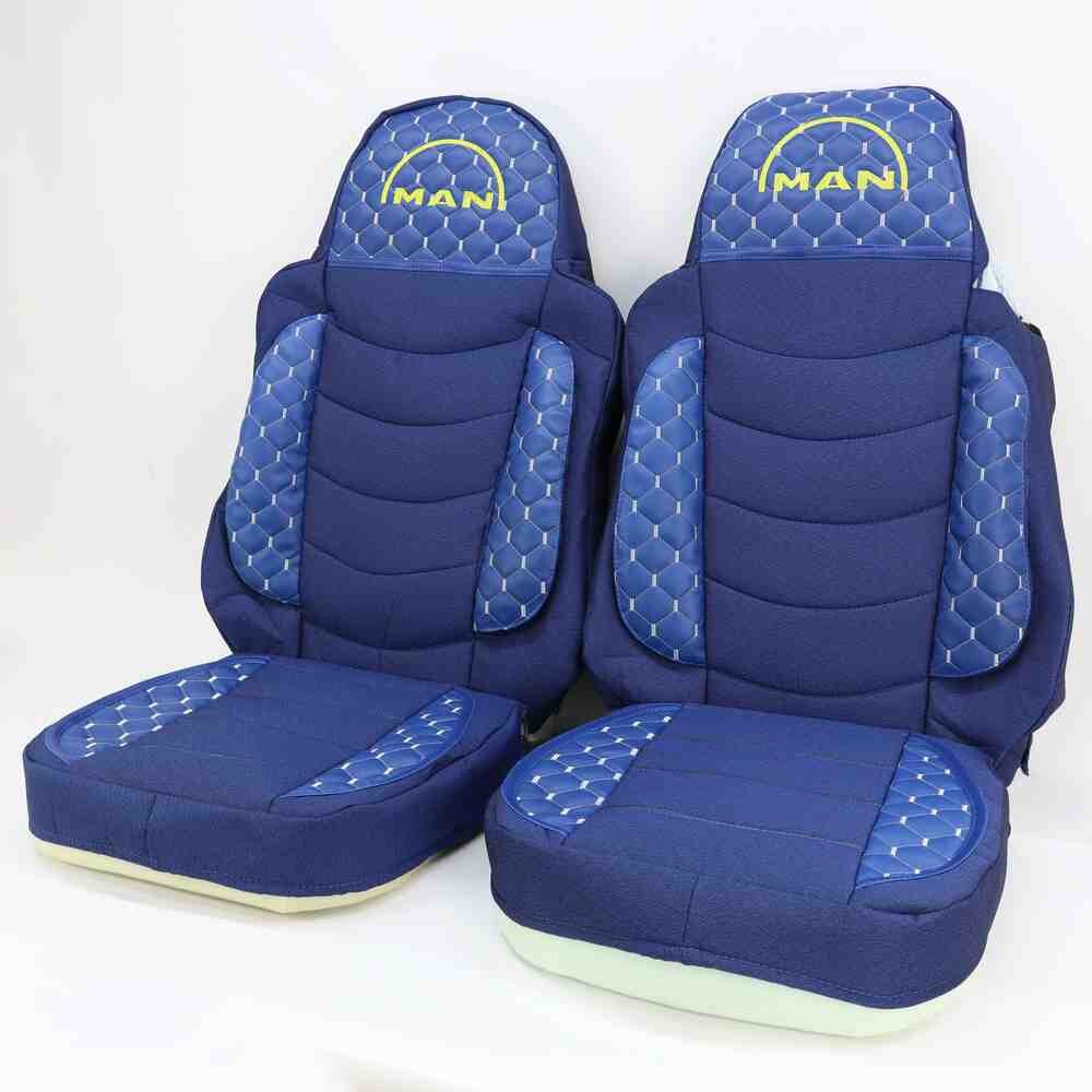 Чохол на сидіння KILIFI MAN TGX,TGA,TGL,TGM,TGS; (2005-2020) 1 ремінь водій синій