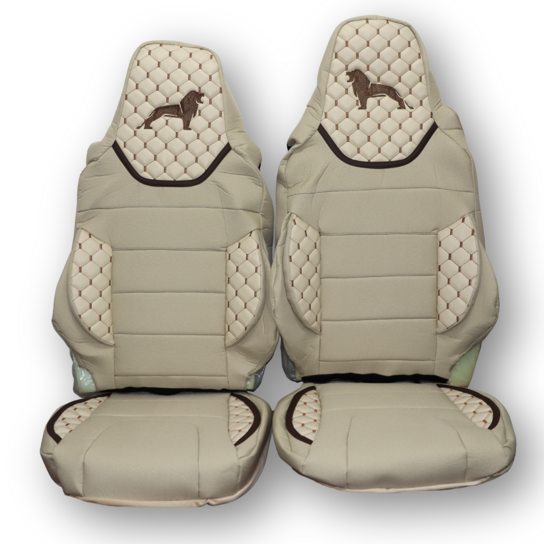 Чохол на сидіння KILIFI MAN TGX, TGA, TGL, TGM, TGS; (2017) 1 ремінь водій, бежевий Чохол на сидіння KILIFI MAN TGX, TGA, TGL, TGM, TGS; (2017) 1 ремінь водій, бежевий