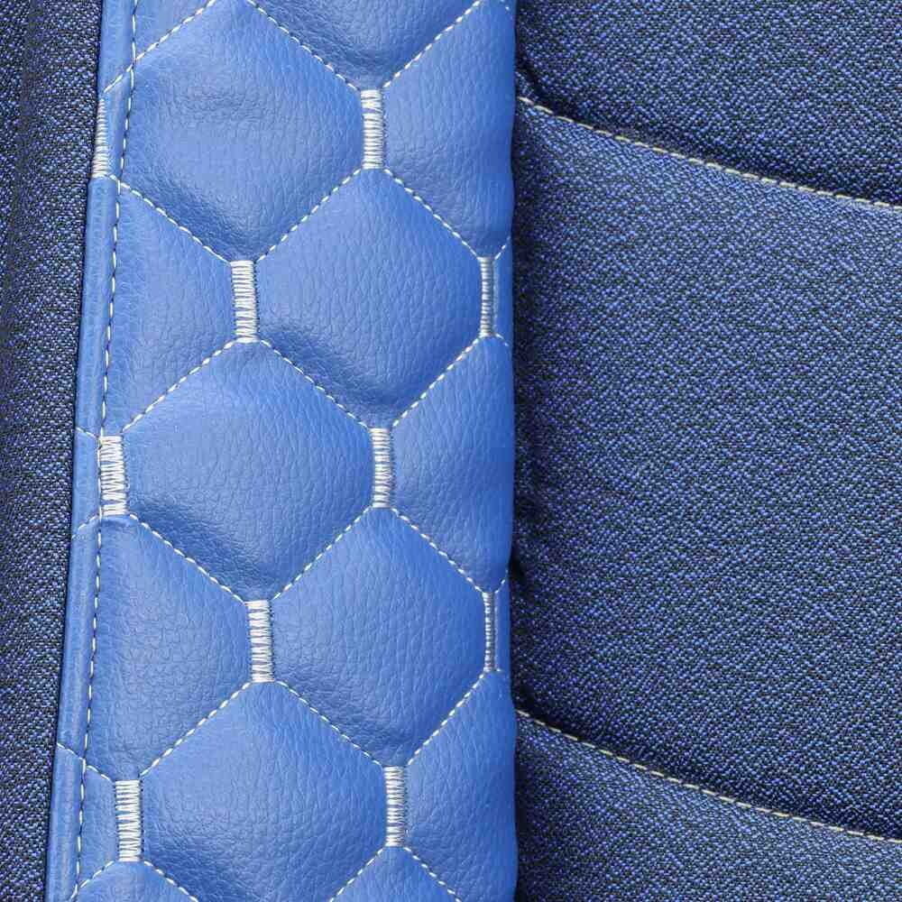 Чохол на сидіння KILIFI MAN TGX,TGA,TGL,TGM,TGS; (2007-2020) 1 ремінь, водій (Низький) пасажир (Високий) синій