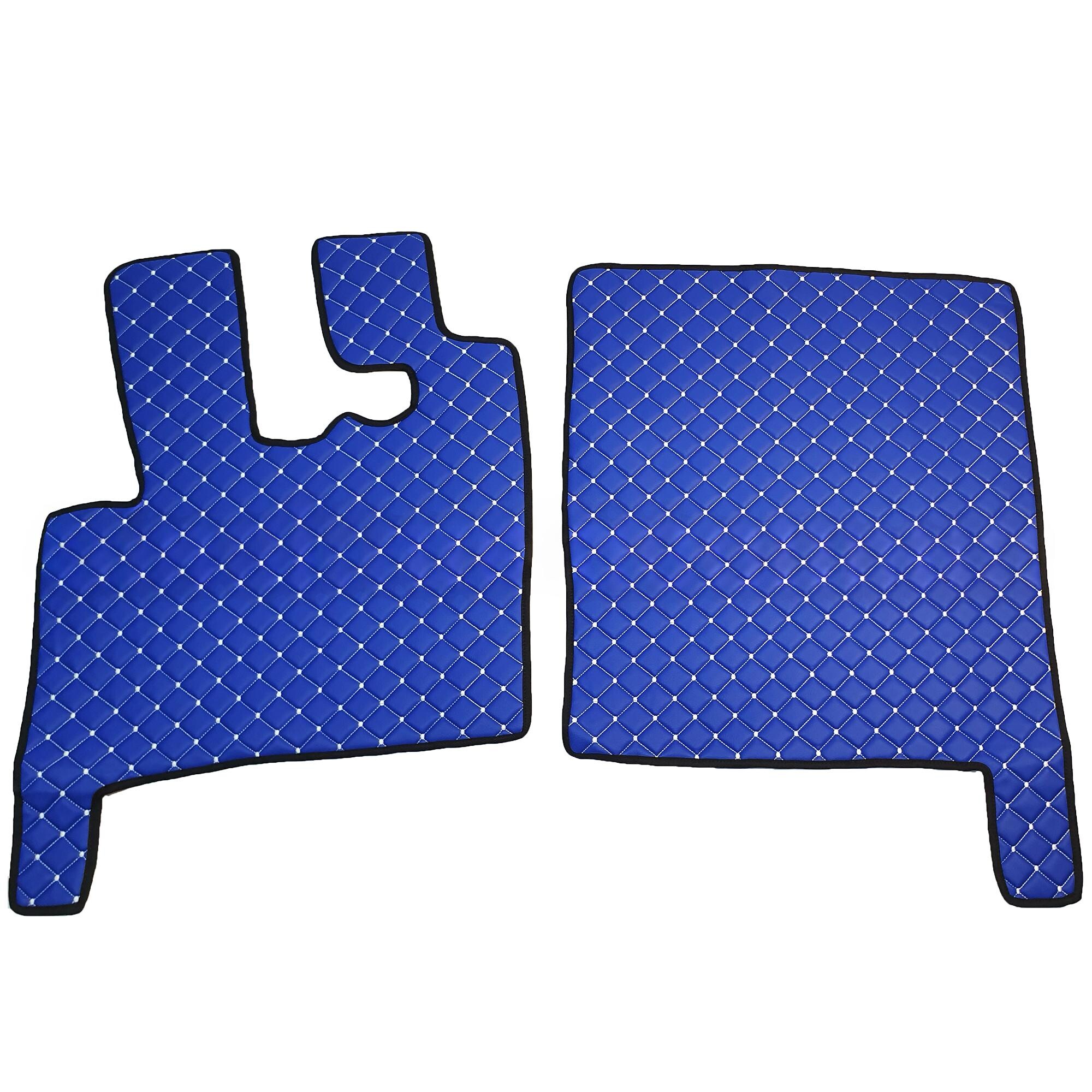 Коврик Экокожа DAF XF106 c 2013; АКПП, синий, АСП Коврик Экокожа DAF XF106 c 2013; АКПП, синий, АСП