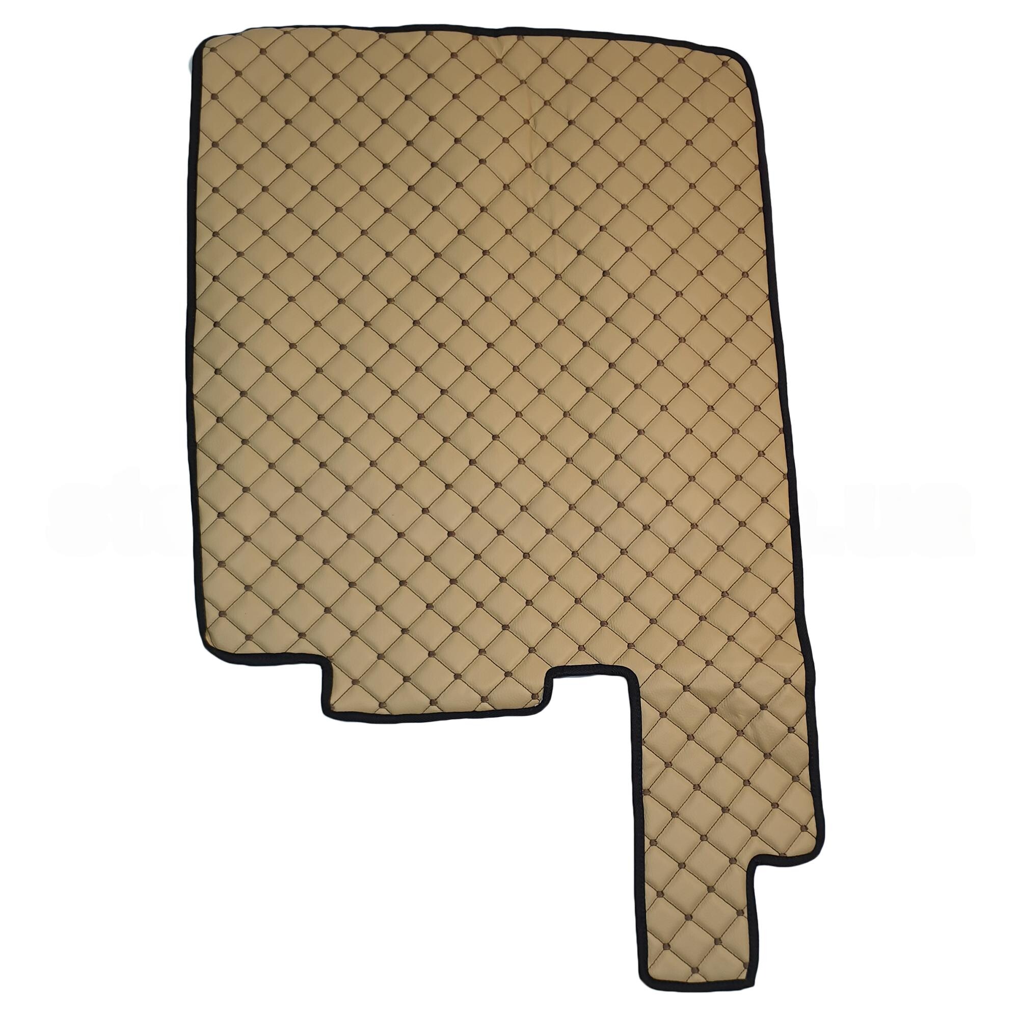 Коврик Экокожа DAF XF105 2005-2013; МКПП, бежевый, АСП Коврик Экокожа DAF XF105 2005-2013; МКПП, бежевый, АСП