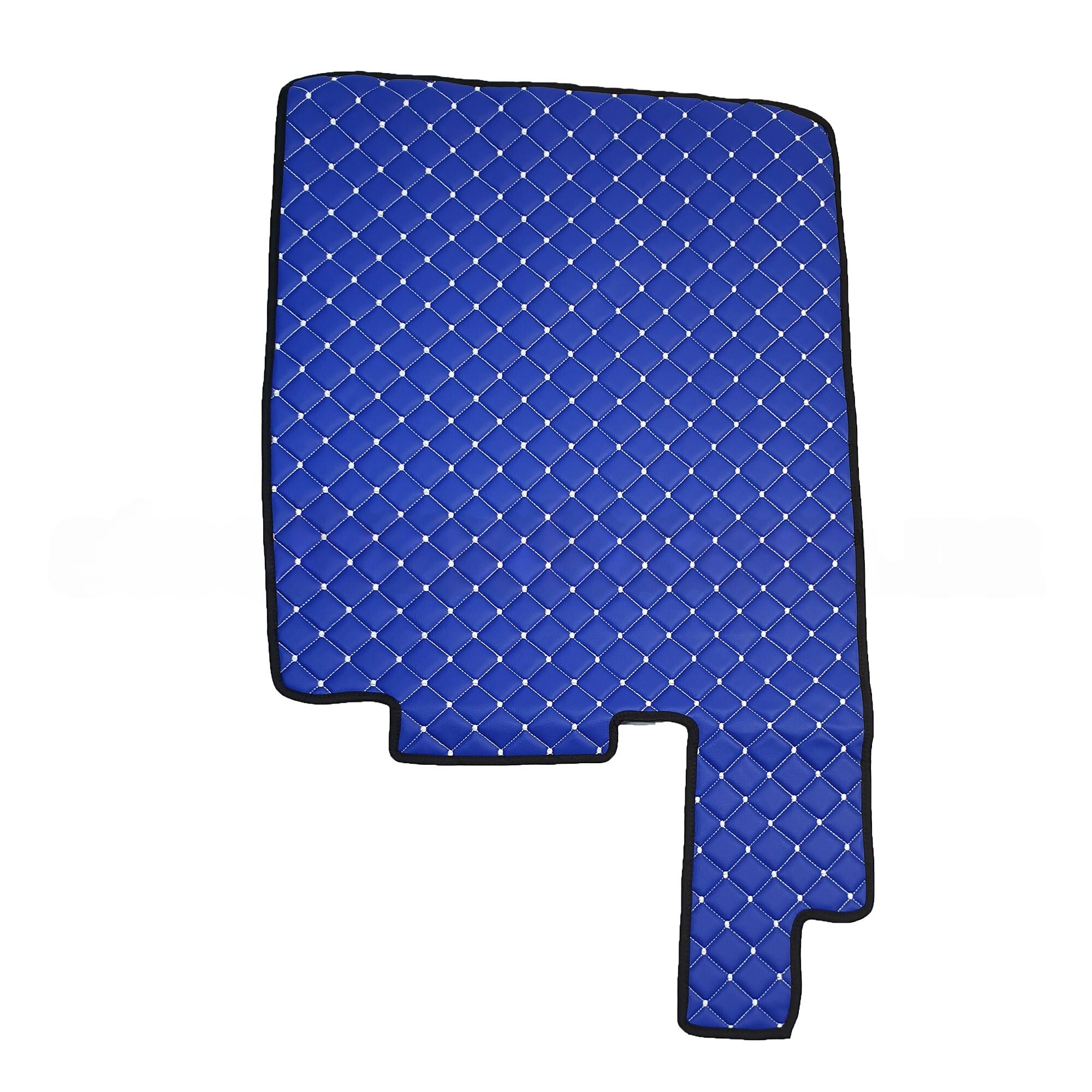 Килимок Екошкіра DAF XF105 2005-2013; МКПП, синій, АСП Килимок Екошкіра DAF XF105 2005-2013; МКПП, синій, АСП