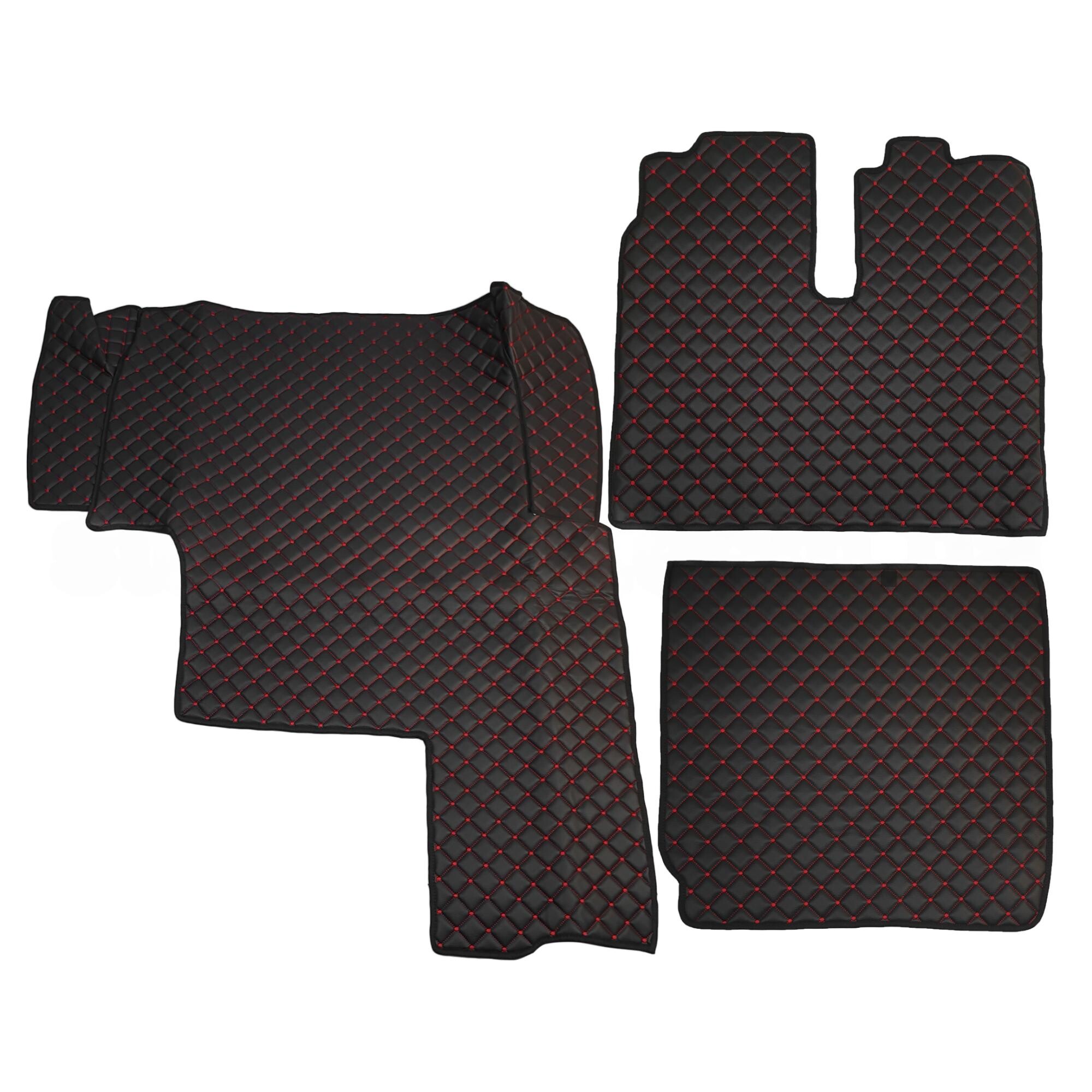 Килимок Екошкіра MAN TGA XXL 2000-2011; АКПП, МКПП, чорний, АСП Килимок Екошкіра MAN TGA XXL 2000-2011; АКПП, МКПП, чорний, АСП